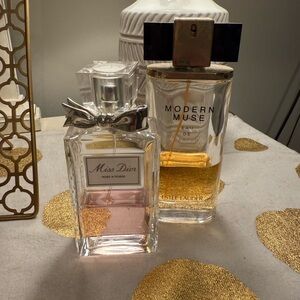 Estee Lauder Modern Muse and Miss Dior Roses and roses